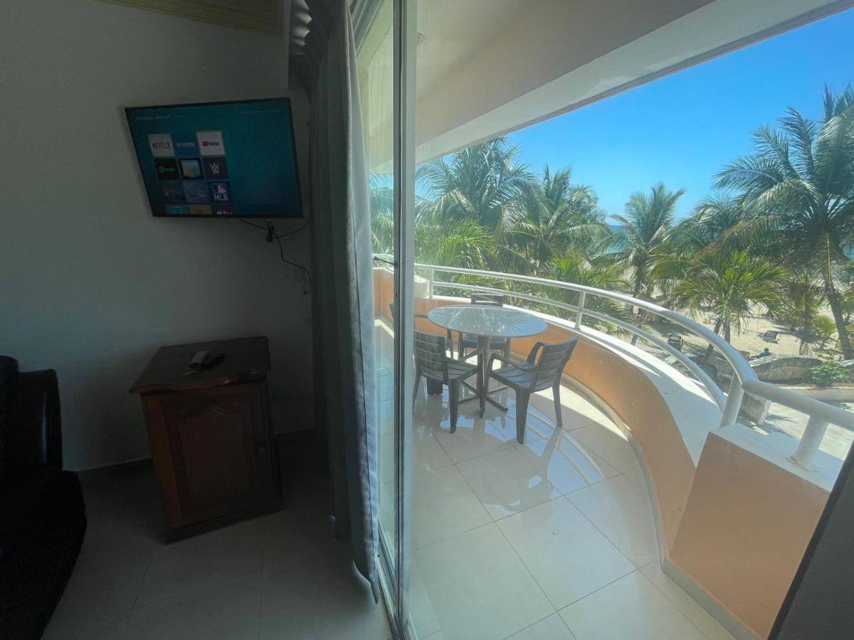Aparta Hotel Caribe Paraiso フアン・ドリオ エクステリア 写真