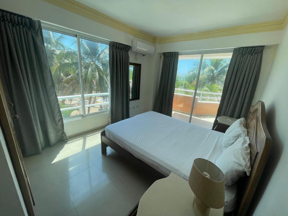 Aparta Hotel Caribe Paraiso フアン・ドリオ エクステリア 写真
