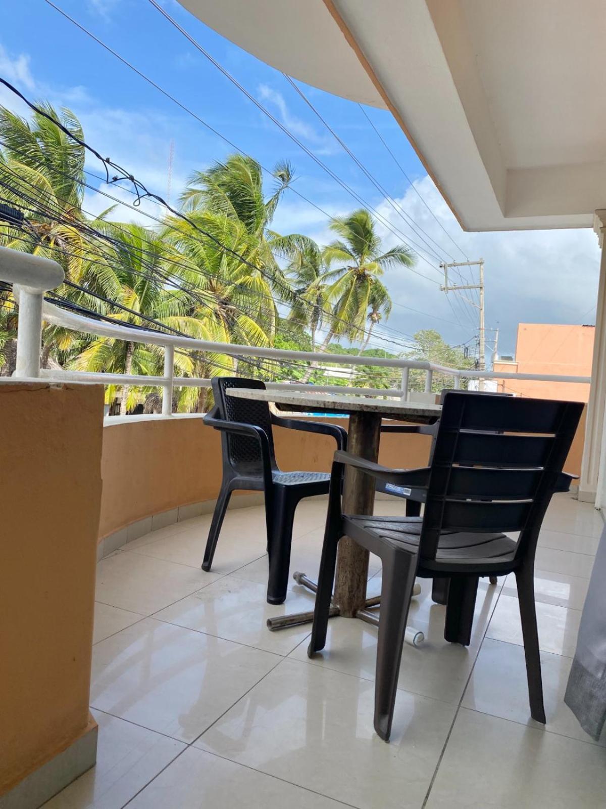 Aparta Hotel Caribe Paraiso フアン・ドリオ エクステリア 写真